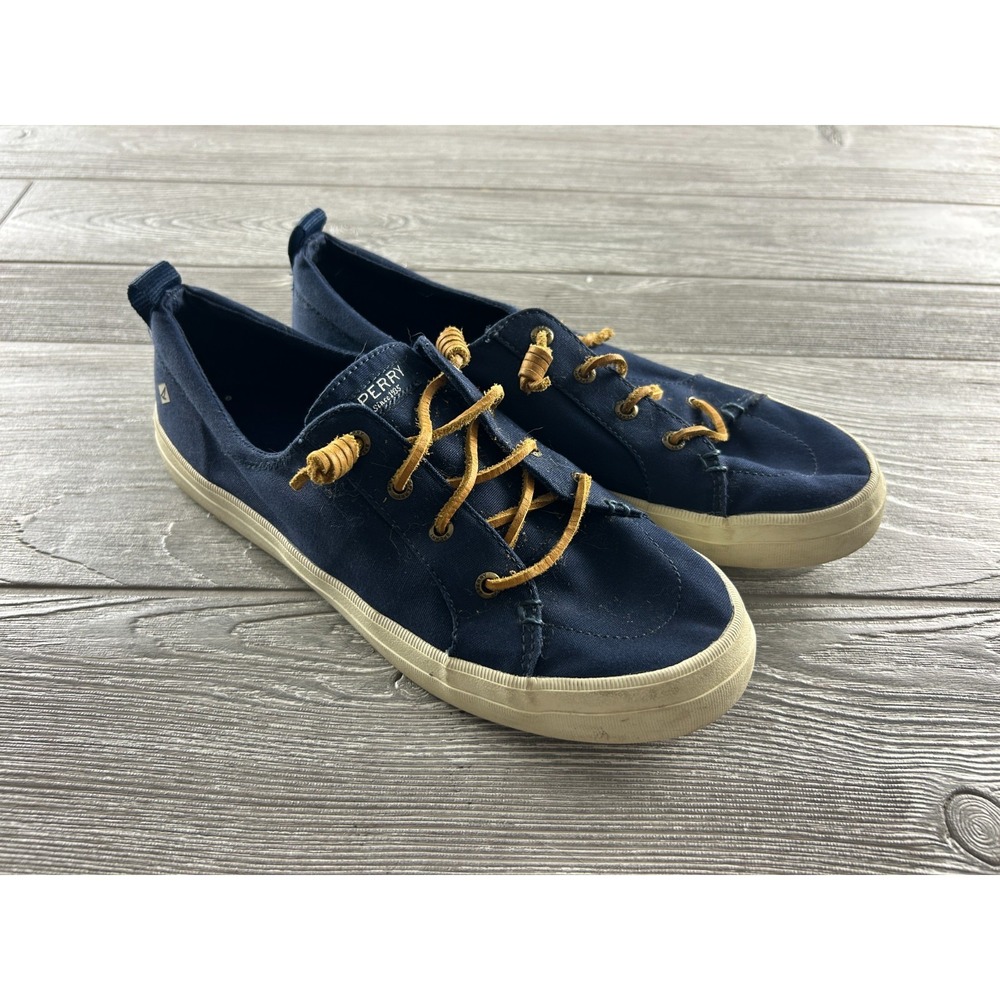SPERRY Top-Sider Pier View Navy Blue Womens Boat Shoes STS81904 Size 10M